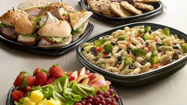 Catering tray from Neighborhood Deli